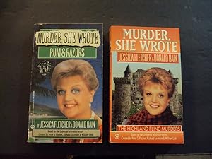 Immagine del venditore per 2 PBs Murder She Wrote: The Highland Fling Murders; Rum And Razors venduto da Joseph M Zunno