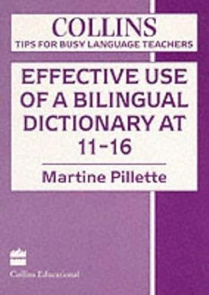 Seller image for Tips for Busy Language Teachers Effective Use of a Bilingual Dictionary for sale by WeBuyBooks