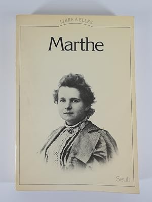 Imagen del vendedor de Marthe a la venta por Librairie Christian Chaboud