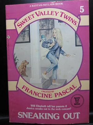 Seller image for SNEAKING OUT (SWEET VALLEY TWINS #5) for sale by The Book Abyss