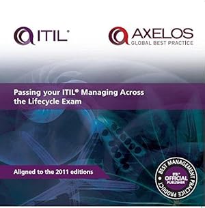 Imagen del vendedor de Passing your ITIL managing across the lifecycle exam a la venta por WeBuyBooks