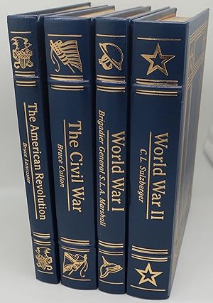Seller image for THE AMERICAN HERITAGE MILITARY HISTORY SERIES: THE AMERICAN REVOLUTION, THE CIVIL WAR, WWI & WWII [Four Volumes] for sale by Booklegger's Fine Books ABAA