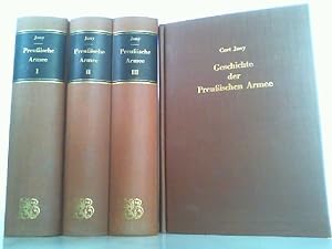 Geschichte der Preußischen Armee vom 15. Jahrhundert bis 1914. Hier Band 1-4 in 4 Büchern !