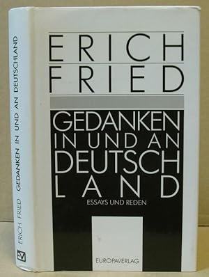 Imagen del vendedor de Gedanken in und an Deutschland. Essays und Reden. a la venta por Nicoline Thieme
