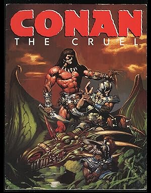 Imagen del vendedor de Conan the Cruel Magazine-sized Soft Cover SC SQ Productions Destroyer Barbarian REH Rare a la venta por CollectibleEntertainment