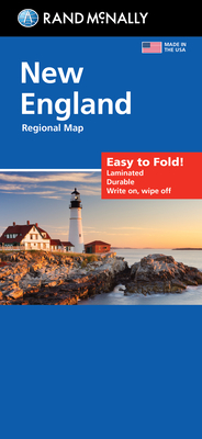 Image du vendeur pour Rand McNally Easy to Fold: New England Laminated Map (Sheet Map, Folded) mis en vente par BargainBookStores