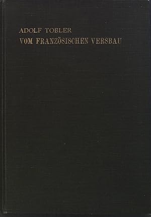 Bild des Verkufers fr Vom franzsischen Versbau alter und neuer Zeit : Zusammenstellung der Anfangsgrnde. zum Verkauf von books4less (Versandantiquariat Petra Gros GmbH & Co. KG)