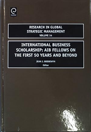 Immagine del venditore per International-Business Scholarship: AIB Fellows on the First 50 Years and Beyond Research in Global Strategic Management, Band 14 venduto da books4less (Versandantiquariat Petra Gros GmbH & Co. KG)