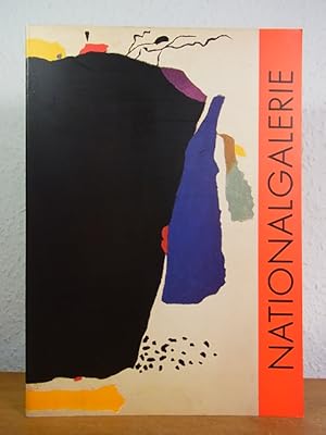 Bild des Verkufers fr Willi Baumeister. Ausstellung Staatliche Museen Preussischer Kulturbesitz, Nationalgalerie Berlin, 07.04. - 28.05.1989 zum Verkauf von Antiquariat Weber