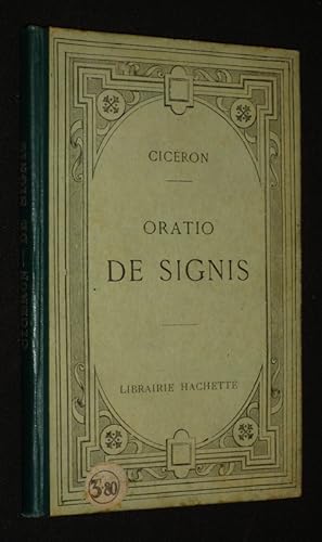 Bild des Verkufers fr In C. Verrem Orationes. Actio secunda - Liber IV : Oratio De Signis zum Verkauf von Abraxas-libris