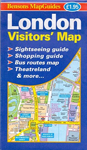 Imagen del vendedor de London Visitors' Map a la venta por WeBuyBooks