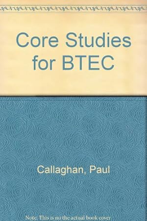 Imagen del vendedor de Core Studies for BTEC a la venta por WeBuyBooks