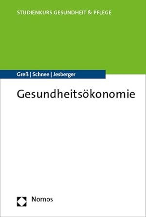 Bild des Verkufers fr Gesundheitsokonomie -Language: German zum Verkauf von GreatBookPrices