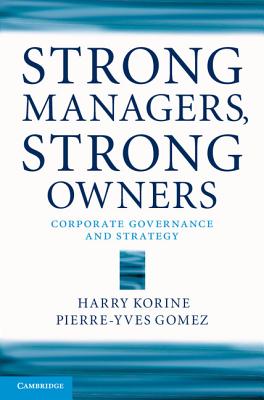 Image du vendeur pour Strong Managers, Strong Owners (Hardback or Cased Book) mis en vente par BargainBookStores