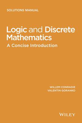 Seller image for Logic and Discrete Mathematics: A Concise Introduction, Solutions Manual (Paperback or Softback) for sale by BargainBookStores