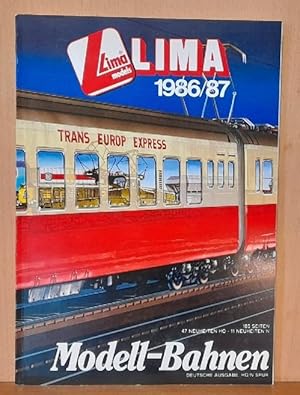 Lima models 1986/87. Modell-Bahnen (Deutsche Ausgabe, H0/N Spur)