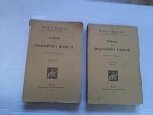 Bild des Verkufers fr Geschichte des Zeitgenssischen Frankreich 1871-1900. bers. von T. J. Plange. Band. 1. Die Regierung Thiers + Band 2. Erster Teil. Teil: Die Prsidentschaft des Marschalls Mac Mahon. (2 BCHER) zum Verkauf von Gebrauchtbcherlogistik  H.J. Lauterbach