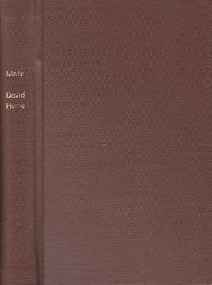 David Hume : Leben und Philosophie / Rudolf Metz; Frommanns Klassiker der Philosophie, 29