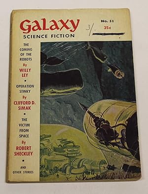 Bild des Verkufers fr Galaxy Science Fiction No 51 zum Verkauf von H4o Books