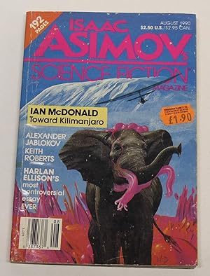 Immagine del venditore per Isaac Asimov's Science Fiction Magazine August 1990 venduto da H4o Books