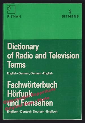 Fachwörterbuch Hörfunk und Fernsehen = Dictionary of radio and television terms - ARD/ZDF/BBC (Hrsg)