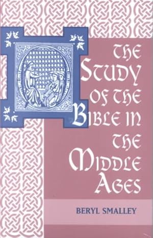 Imagen del vendedor de Study of the Bible in the Middle Ages a la venta por GreatBookPrices