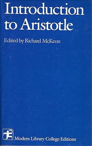Seller image for Introduction to Aristotle for sale by Basically SF Books