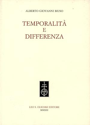Bild des Verkufers fr Temporalita e differenza zum Verkauf von TORRE DI BABELE