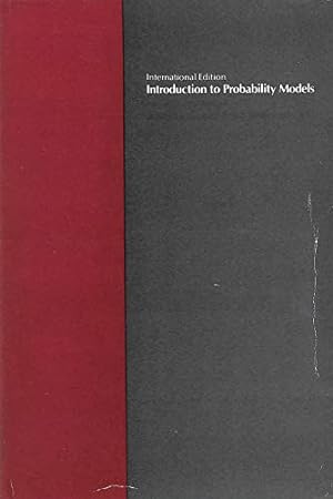 Bild des Verkufers fr Introduction to Probability Models zum Verkauf von WeBuyBooks