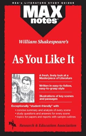 Seller image for As You Like it" (MaxNotes) for sale by WeBuyBooks