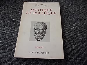 Image du vendeur pour MYSTIQUE ET POLITIQUE mis en vente par occasion de lire