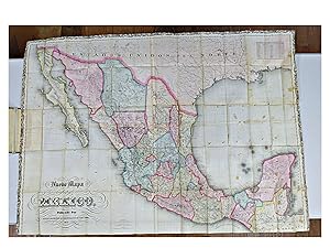 Nuevo Mapa de Mexico (RARE. HAND-COLORED, 1871)