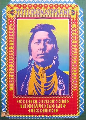 PINNACLE POSTER JEFFERSON AIRPLANE 'INDIAN' Shrine Exposition Hall