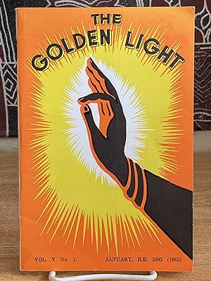 Seller image for The Golden Light Vol. V No. 1, January, B.E. 2505 (1962) - Penang Buddhist Association for sale by Big Star Books