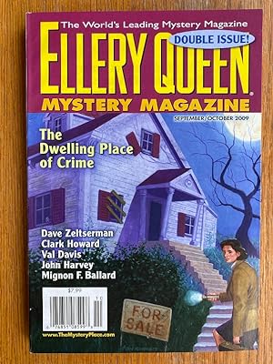 Image du vendeur pour Ellery Queen Mystery Magazine September and October 2009 mis en vente par Scene of the Crime, ABAC, IOBA