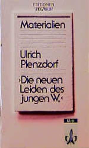 Bild des Verkufers fr Die neuen Leiden des jungen W., Materialien zum Verkauf von Versandantiquariat Felix Mcke