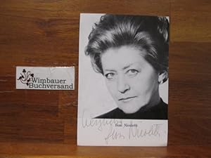 Bild des Verkufers fr Original Autogramm Susi Nicoletti (Schauspielerin, 1918-2005) // Autogramm Autograph signiert signed signee zum Verkauf von Antiquariat im Kaiserviertel | Wimbauer Buchversand