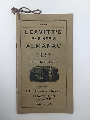 Imagen del vendedor de THE OLD FARMER'S ALMANAC 1937 (No. 141); Improved And Miscellaneous Year Book For The Year Of Our Lord 1937: Matter Useful, Curious, Entertaining a la venta por Blackwood Bookhouse; Joe Pettit Jr., Bookseller