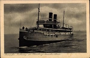 Ansichtskarte / Postkarte Dampfer Bubendey, HAPAG