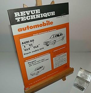 Audi 80 L, GL, GLS, GLE depuis modèle 1979. Étude technique et pratique. Revue technique automobi...