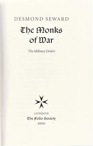 Seller image for The Monks of War: The Military Religious Orders for sale by Goulds Book Arcade, Sydney