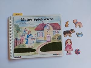 Sticker-Buch: Meine Spiel-Wiese / Mit Spielfiguren zum Ankletten (komplett, vollständig)