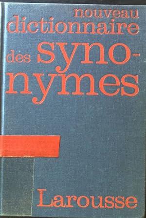 Image du vendeur pour Nouveau dictionnaire des Synonymes; mis en vente par books4less (Versandantiquariat Petra Gros GmbH & Co. KG)