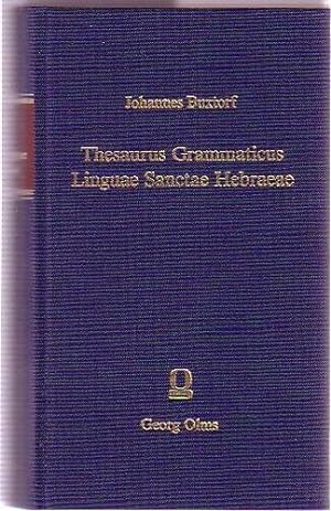 Bild des Verkufers fr Thesaurus Grammaticus Linguae Sanctae Hebraeae zum Verkauf von buchlando-buchankauf