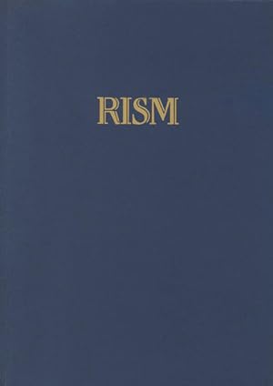 Seller image for RISM-Bibliothekssigel: Gesamtverzeichnis (RISM B Rpertoire International des Sources Musicales / Reihe B) for sale by buchlando-buchankauf