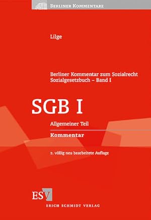 Seller image for Berliner Kommentar zum Sozialrecht Sozialgesetzbuch ? Band I SGB I Allgemeiner Teil (Berliner Kommentare) for sale by buchlando-buchankauf