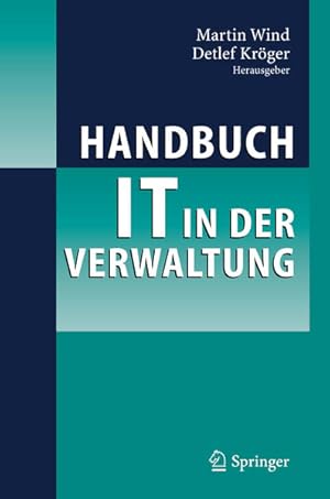 Bild des Verkufers fr Handbuch IT in der Verwaltung zum Verkauf von buchlando-buchankauf