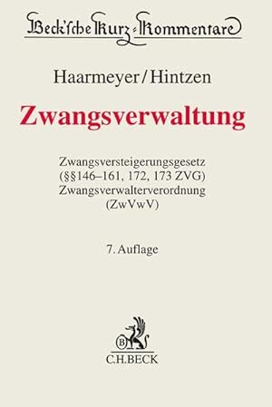 Immagine del venditore per Zwangsverwaltung: Zwangsversteigerungsgesetz ( 146-161, 172, 173 ZVG) und Zwangsverwalterverordnung (ZwVwV) (Beck'sche Kurz-Kommentare, Band 54) venduto da buchlando-buchankauf