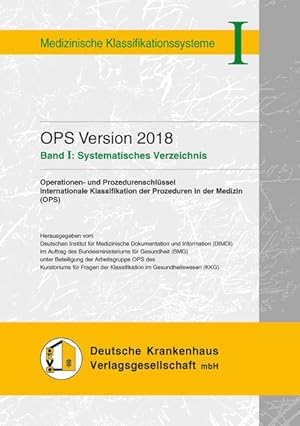 Immagine del venditore per OPS Version 2018: Band I: Systematisches Verzeichnis venduto da buchlando-buchankauf