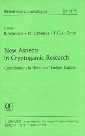 Seller image for New Aspects in Cryptogamic Research: Contributions in Honour of Ludger Kappen (Bibliotheca Lichenologica) for sale by buchlando-buchankauf